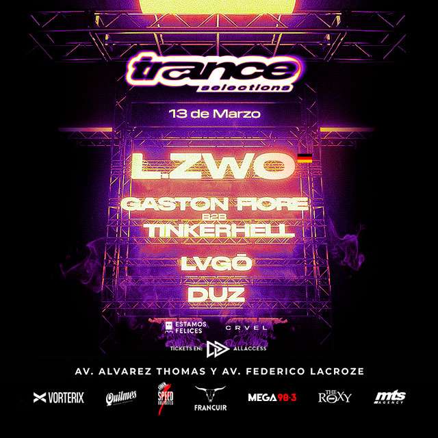 TRANCE SELECTIONS – L.ZWO - 13 de Marzo