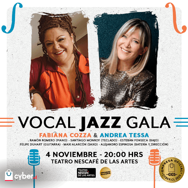 Vocal Jazz Gala en Teatro NESCAFÉ de las Artes