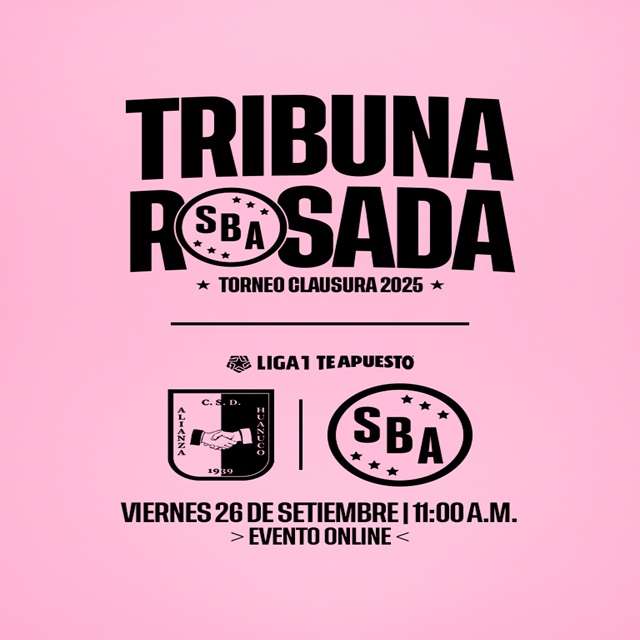 Tribuna Rosada Virtual | Liga 1 - F11 Alianza UDH vs SBA