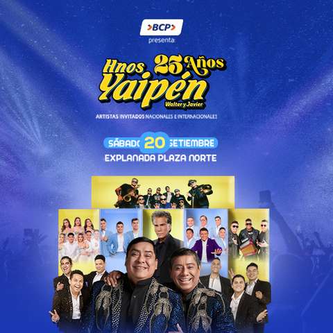 25 Años de los Hermanos Yaipén