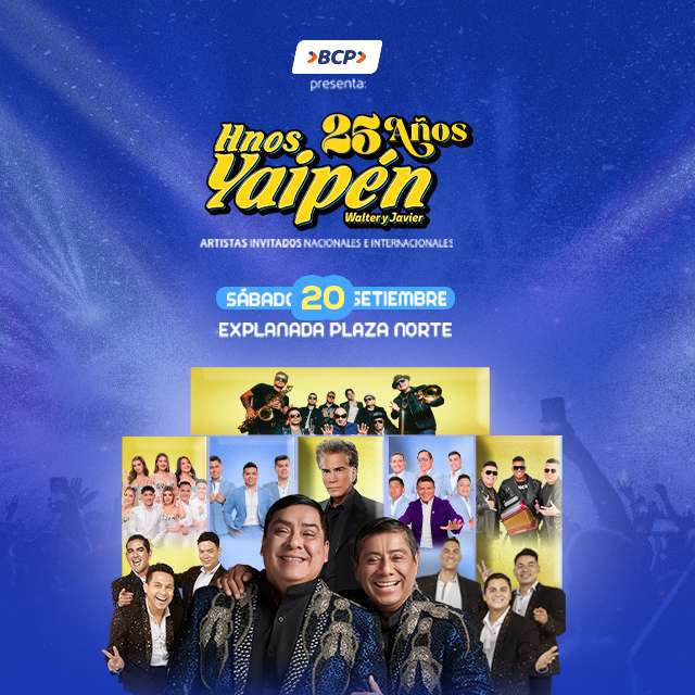 25 Años de los Hermanos Yaipén