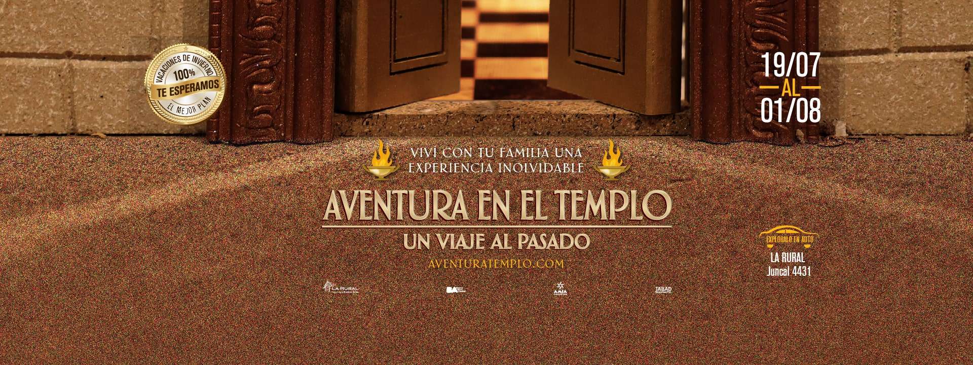 AVENTURA EN EL TEMPLO 26 DE JULIO