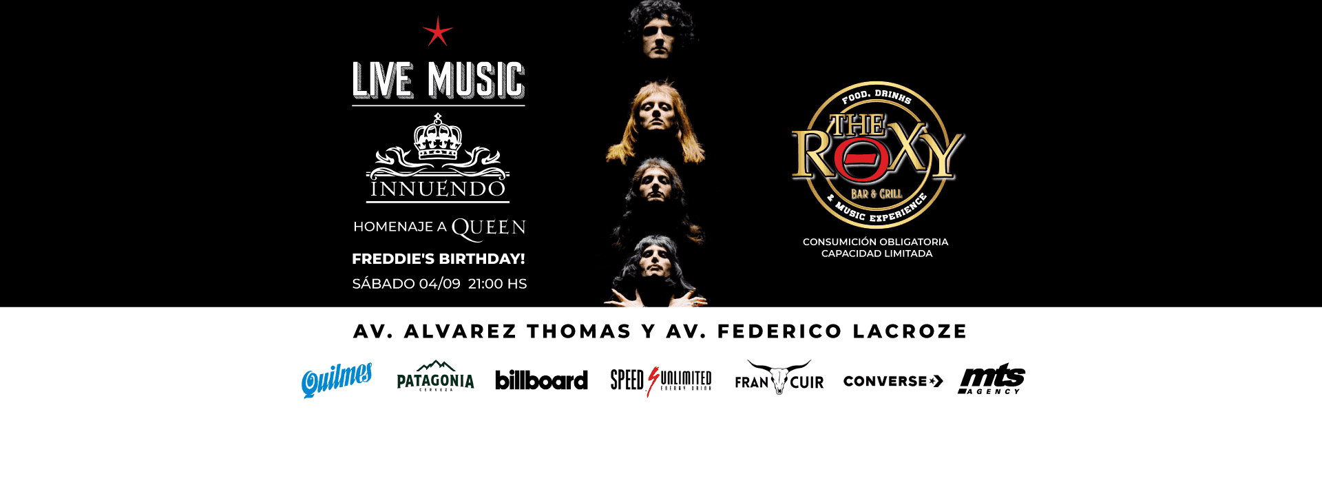 INNUENDO - Homenaje a QUEEN