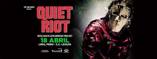 Quiet Riot - Metal Health Latin American Tour 2027
