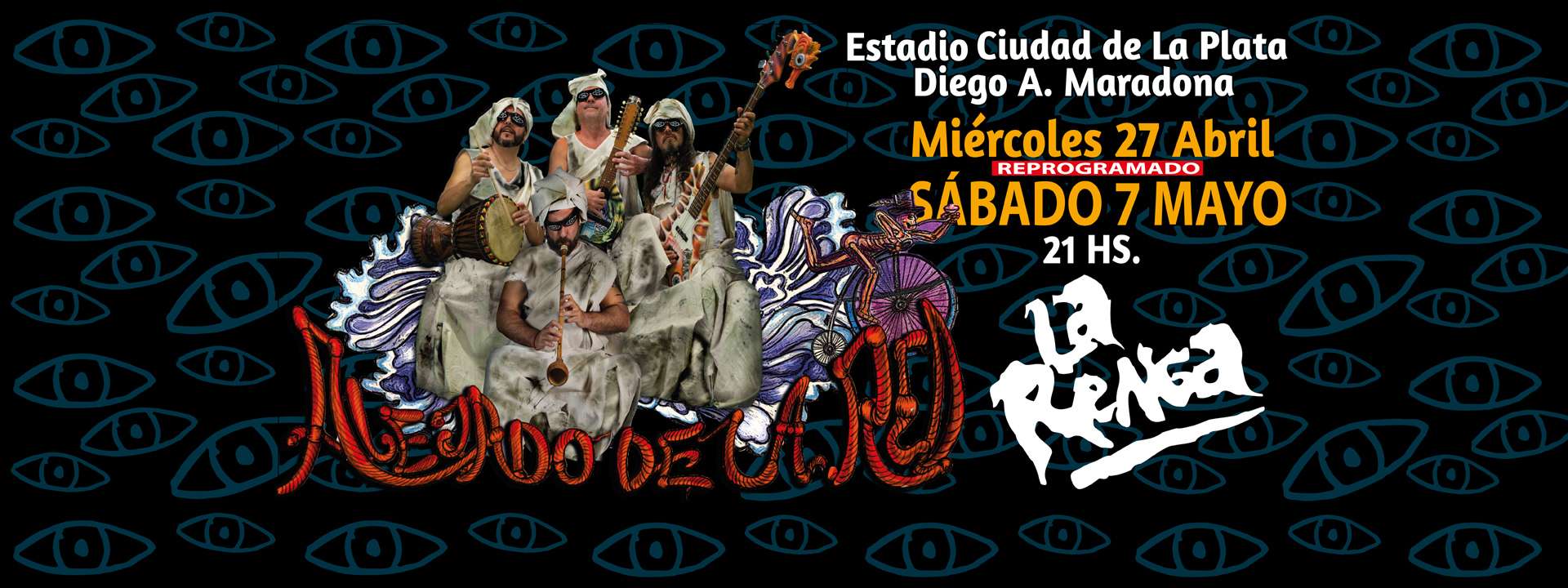 La Renga Estadio Ciudad de La Plata Miércoles 27/4/2022  (7/5/2022)