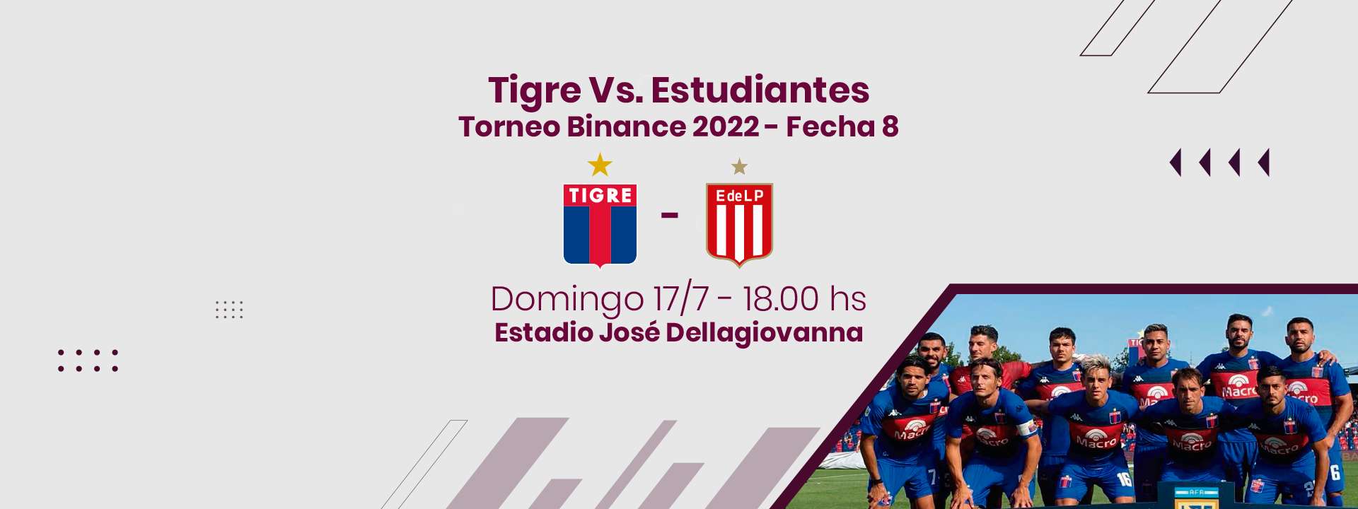 Tigre Vs. Estudiantes – Torneo Binance 2022