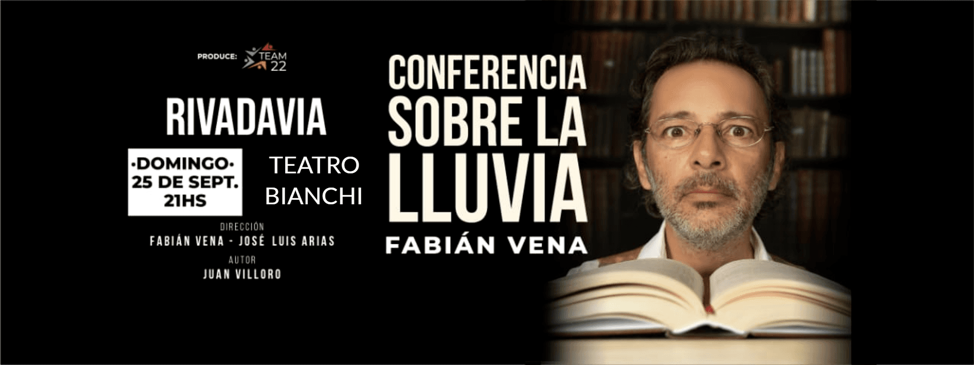 CONFERENCIA SOBRE LA LLUVIA - RIVADAVIA