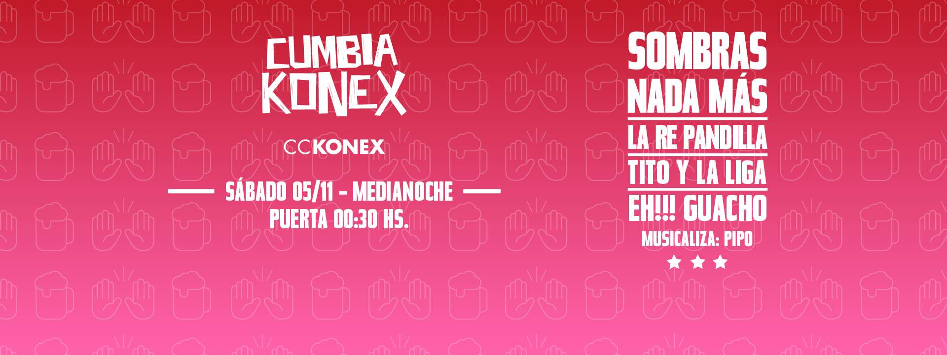 Cumbia Konex - La Repandilla + Eh Guacho! + Tito y La Liga + Sombras Nada Más