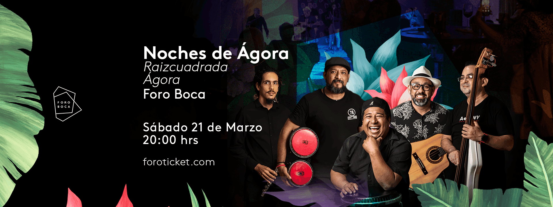 Raizcuadrada | Noches de Ágora