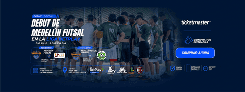 Liga Nacional BetPlay de Fútbol de Salón | Debut de Medellín Futsal (Doble Jornada)