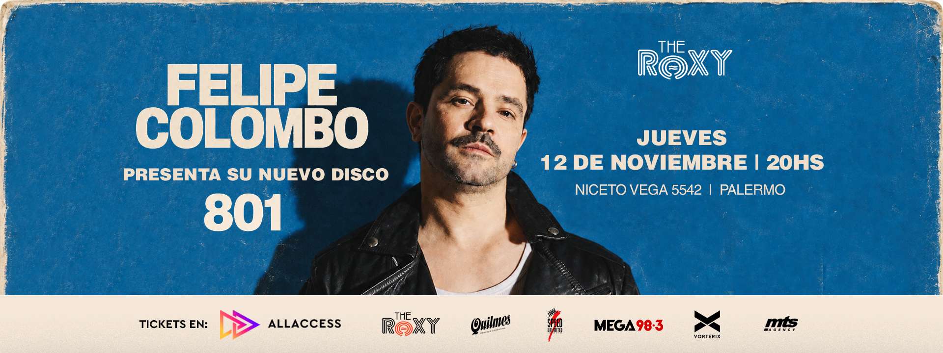 FELIPE COLOMBO Presenta “801” su nuevo EP