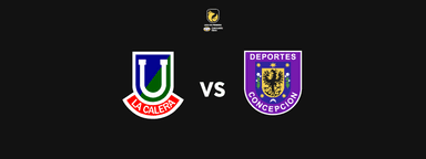Unión La Calera vs Deportes Concepción - Liga de Primera Mercado Libre