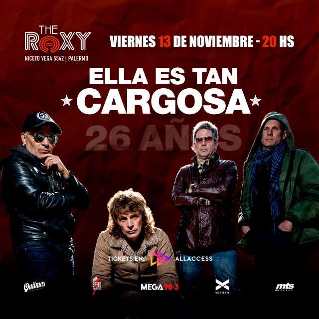 ELLA ES TAN CARGOSA - 26 AÑOS - 13 de Noviembre