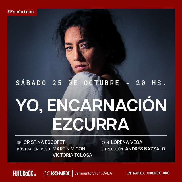 Yo, Encarnación Ezcurra en Gran Sala