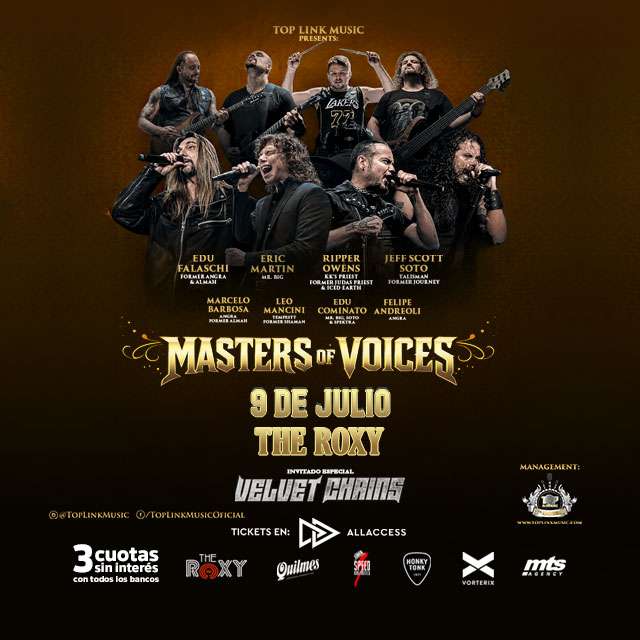 MASTERS OF VOICES en The Roxy Live
