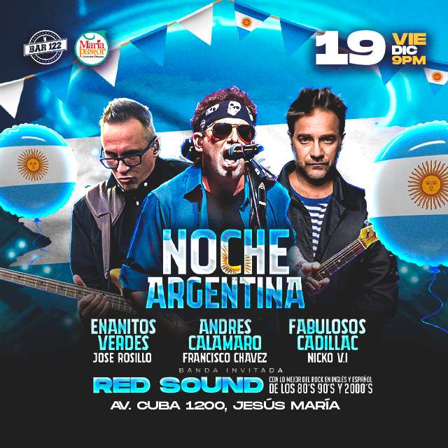 Noche Argentina - Enanitos Verdes y Otros en BAR 122