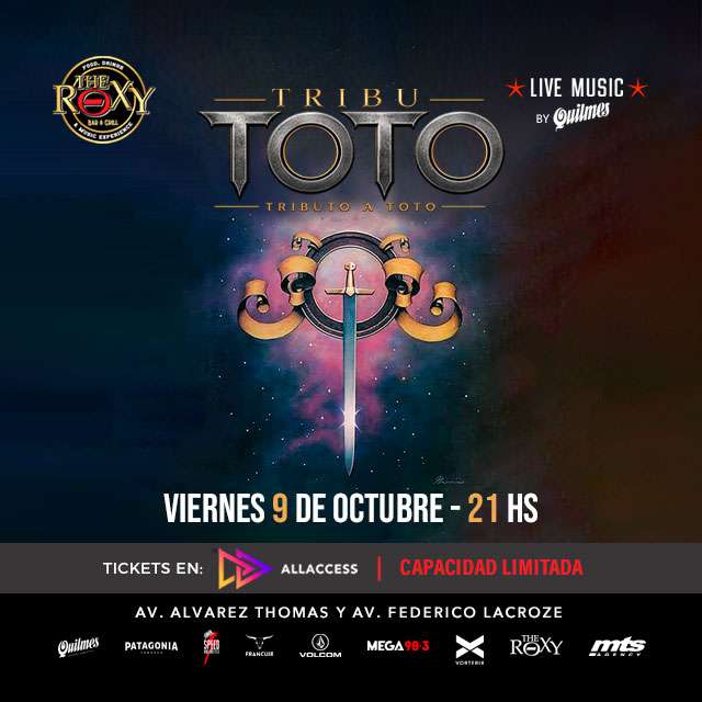 TRIBU TOTO - TRIBUTO A TOTO en The Roxy Bar & Grill