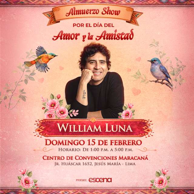 William Luna - Almuerzo Show