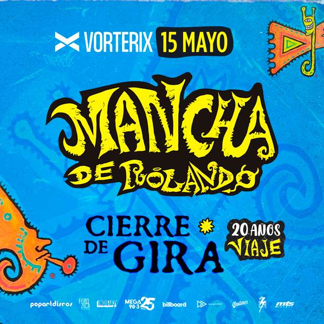 MANCHA DE ROLANDO CIERRA 20 AÑOS VIAJE EN VORTERIX en Teatro Vorterix