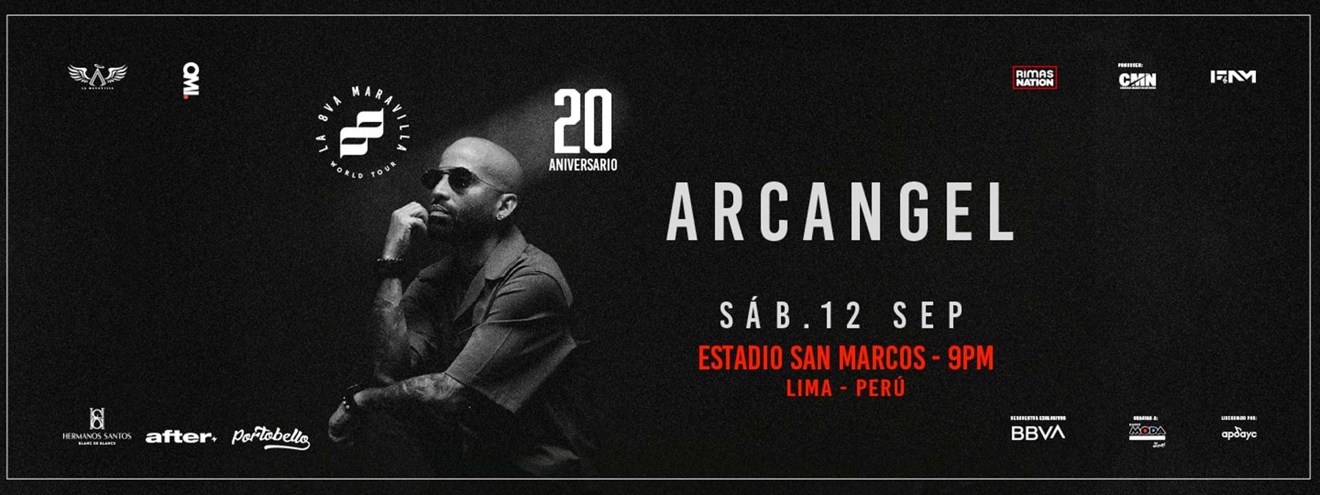 Arcangel La 8va Maravilla World Tour