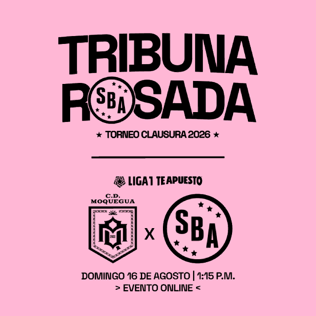 Tribuna Rosada SBA vs CD Moquegua - Clausura F5