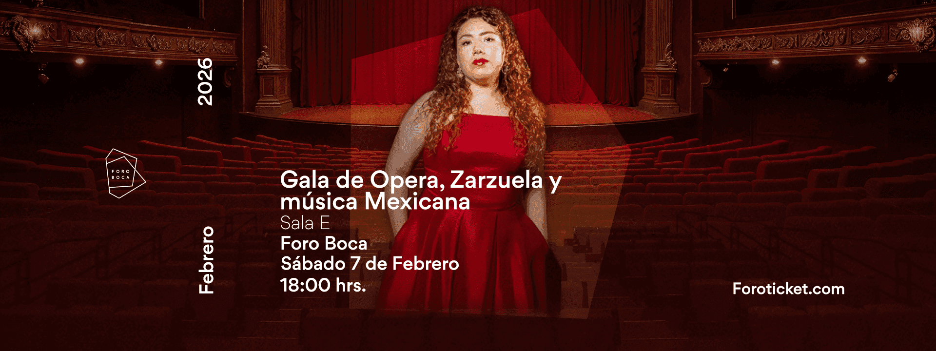 Gala de Opera, Zarzuela y música Mexicana