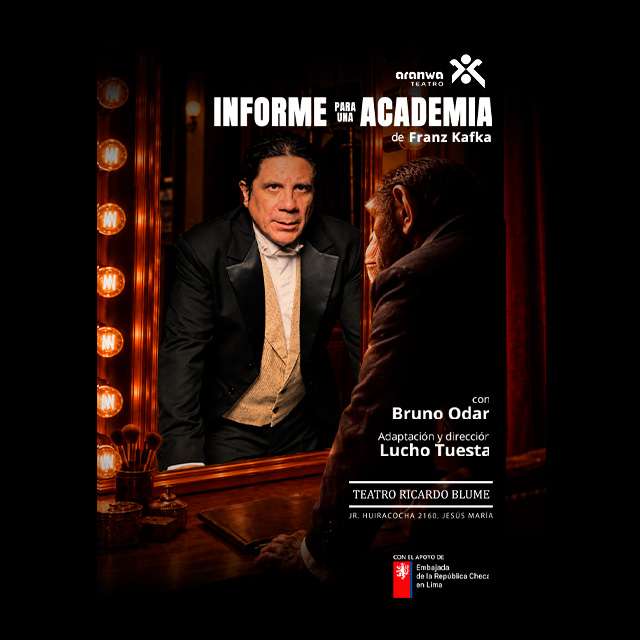 "Informe Para Una Academia" de Franz Kafka - Del 02 de Octubre al 29 de Noviembre