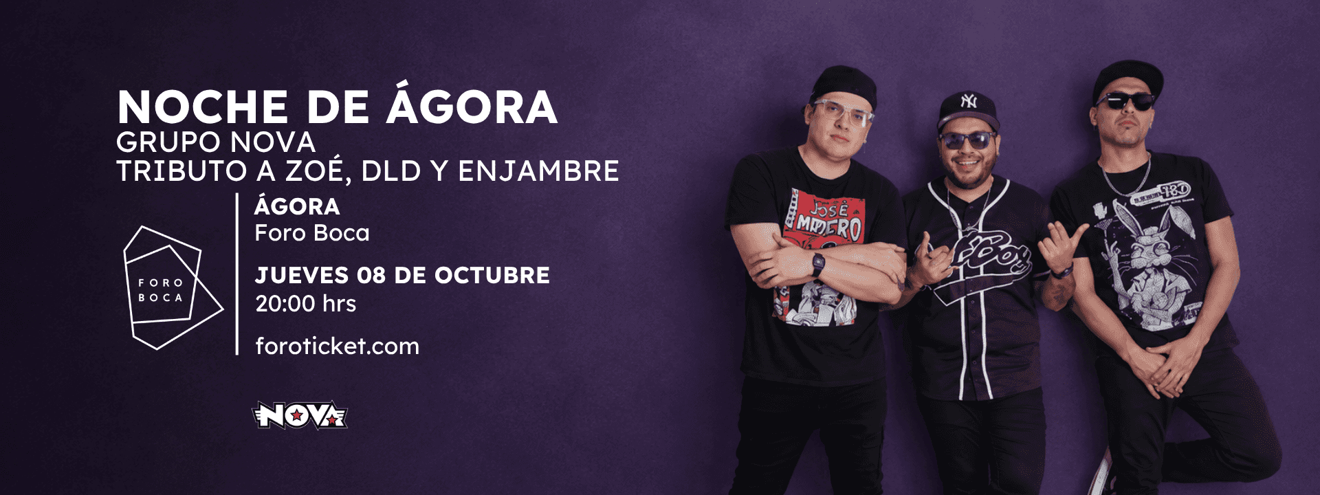Noches de Ágora | Grupo Nova