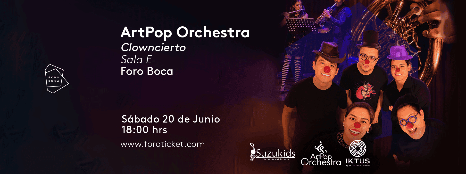 ArtPop Orchestra | Clowncierto