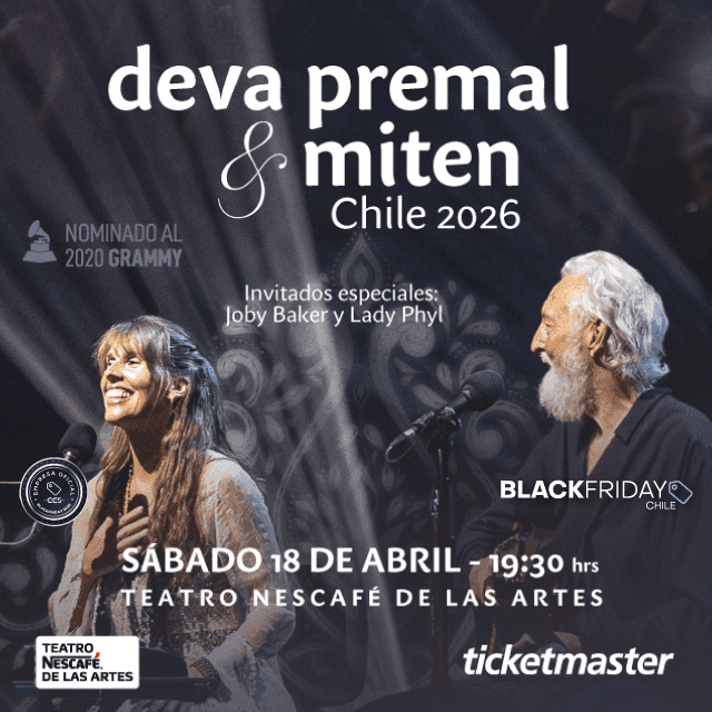 Deva Premal y Miten - 18 de Abril 2026