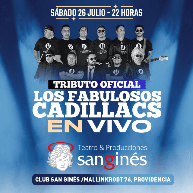 Tributo a Los Fabulosos Cadillac en Sala Club - Centro Cultural San Ginés
