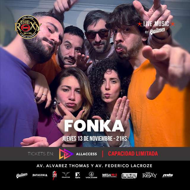 FONKA en The Roxy Bar & Grill