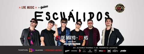 ESCUALIDOS EN THE ROXY BAR & GRILL