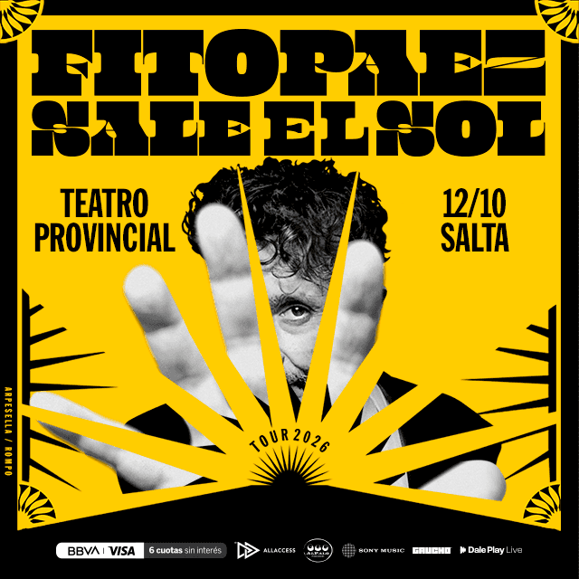 Fito Paez | En Salta en Teatro Provincial Juan Carlos Saravia