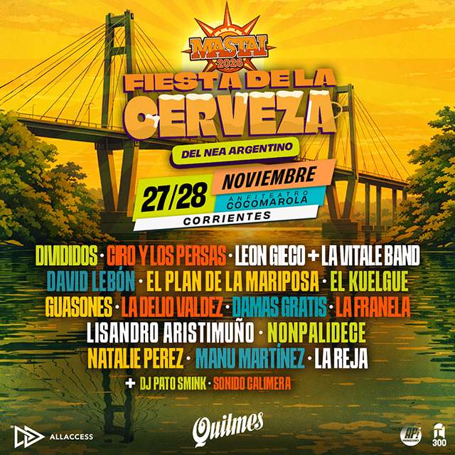 Mastai Fiesta de la Cerveza del NEA argentino en Anfiteatro Cocomarola