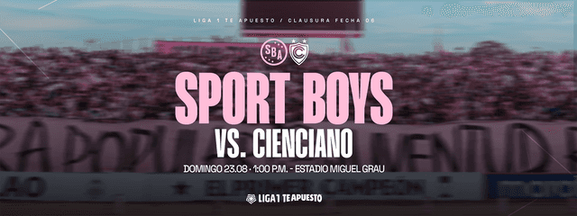 Sba vs Cienciano F06 Torneo Clausura