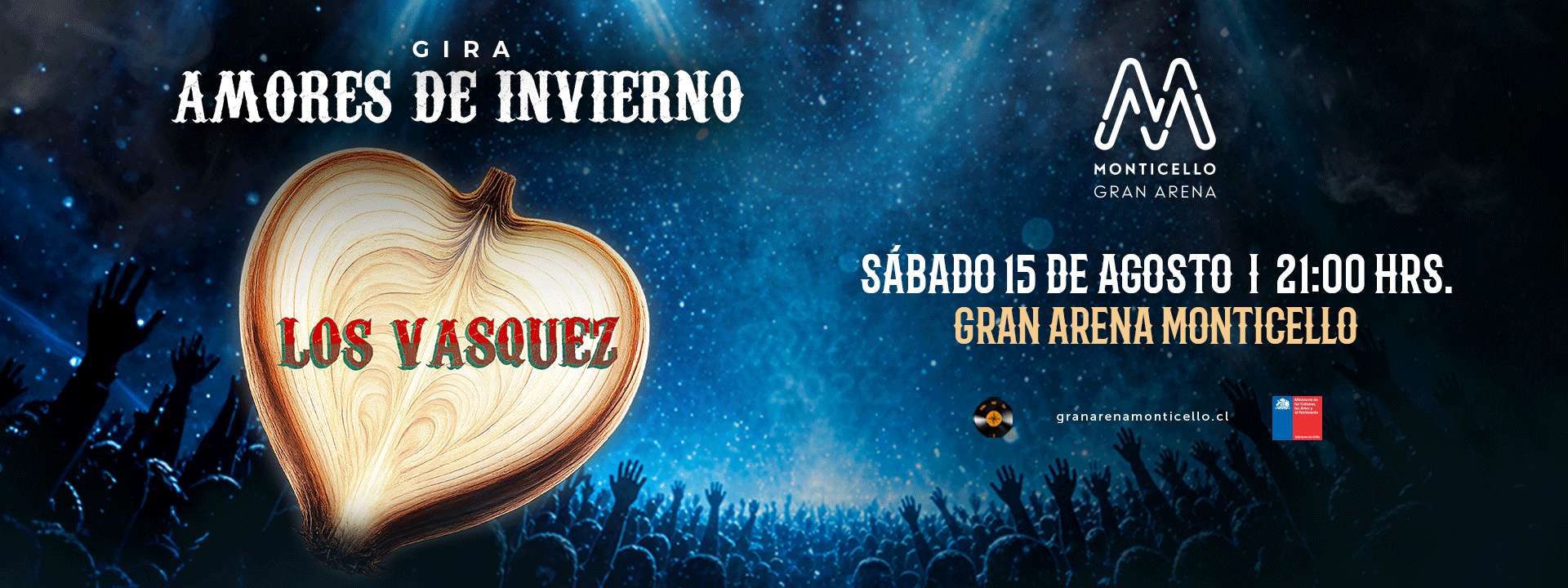 Los Vasquez - Gira Amores de Invierno 2026