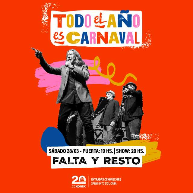 Todo el año es carnaval: Falta y Resto en Patio