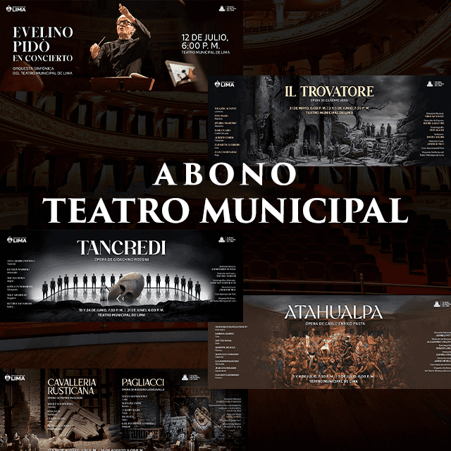 Abono Teatro Municipal 2026