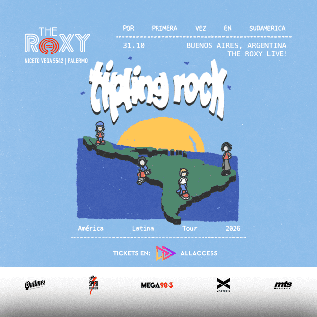 TIPLING ROCK EN BUENOS AIRES - 31 DE OCTUBRE