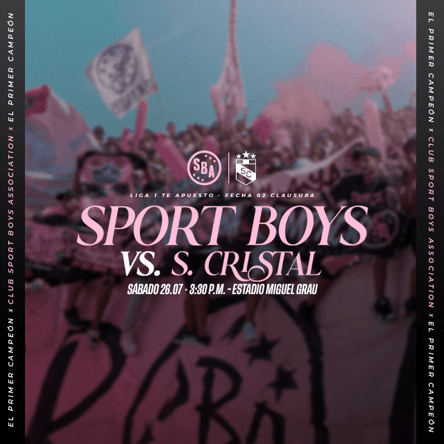 SBA vs Sporting Cristal | Fecha 2 - Liga 1 Clausura 2025