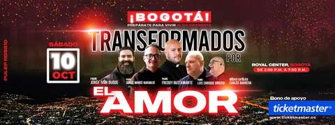 "TRANSFORMADOS POR EL AMOR" con el Padre Freddy Bustamante en Bogota