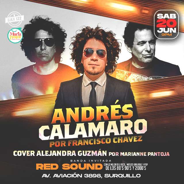 Andrés Calamaro por Francisco Chávez - 20 De Junio