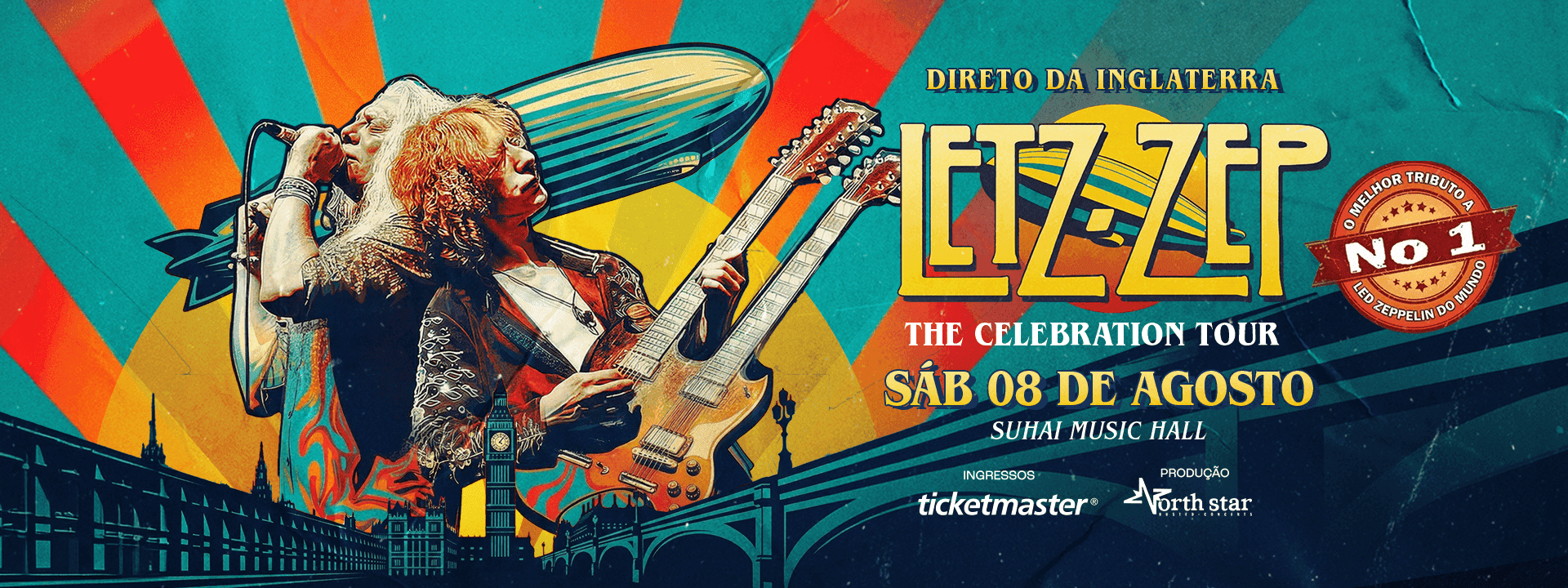 Tributo Letz Zep - São Paulo - 08/08/2026