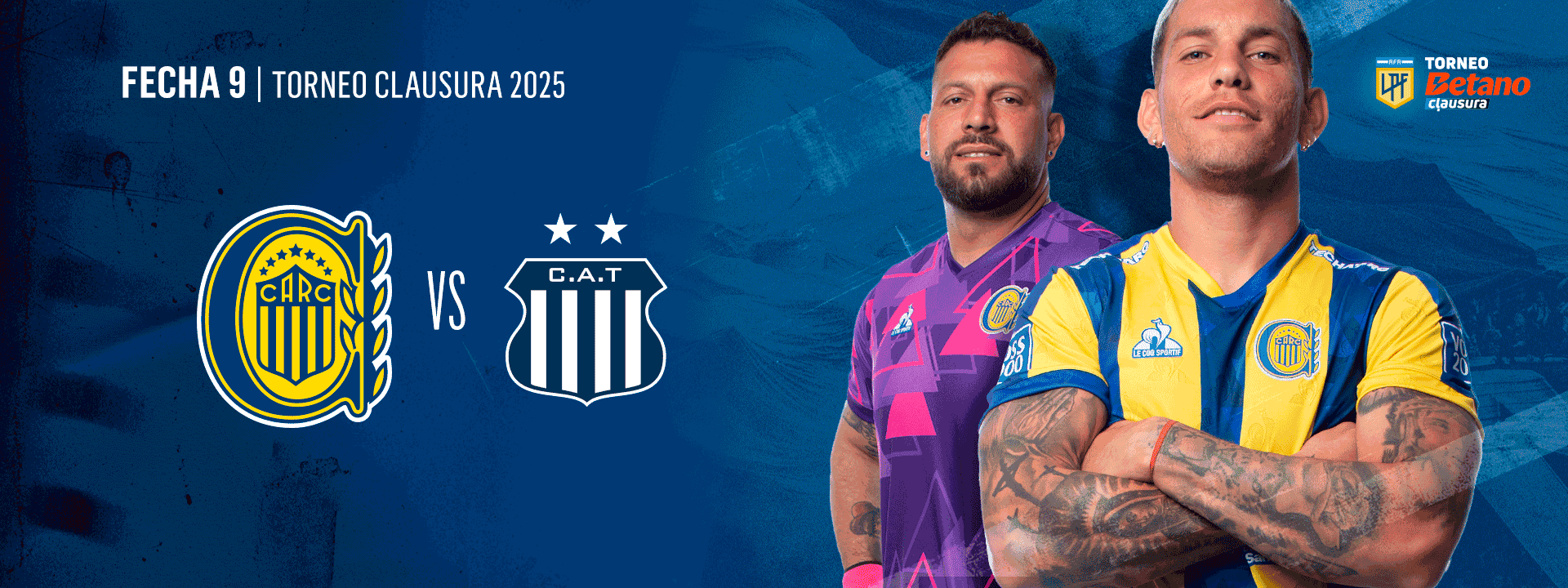 Rosario Central vs. Talleres - Torneo Betano Clausura 2025 - FECHA 9