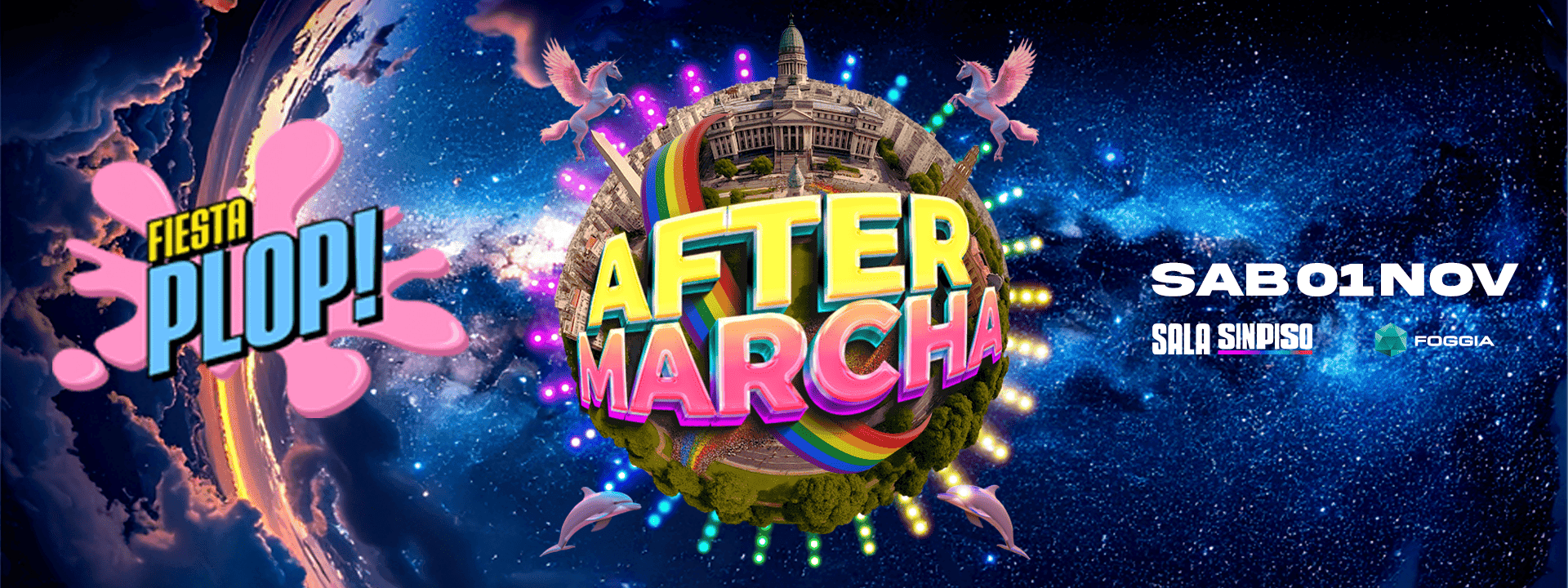 FIESTA PLOP! AFTER MARCHA DEL ORGULLO LGBTIQ+