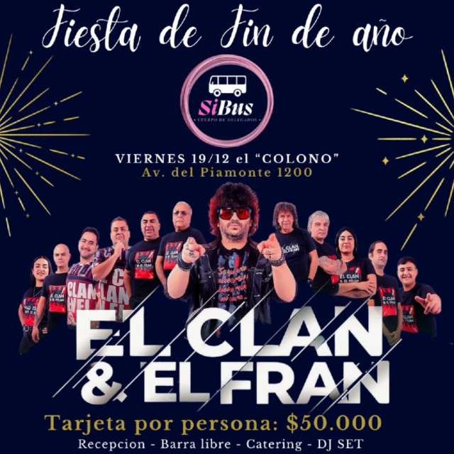 Fiesta Fin de año Si Bus 2025