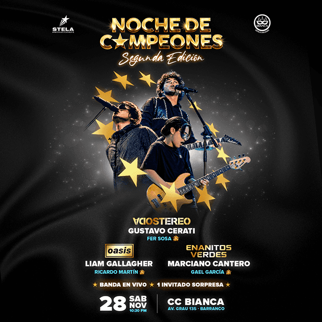 Noche de Campeones - Segunda Edición