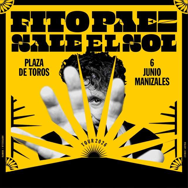 Fito Paez - Manizales en Plaza de Toros de Manizales