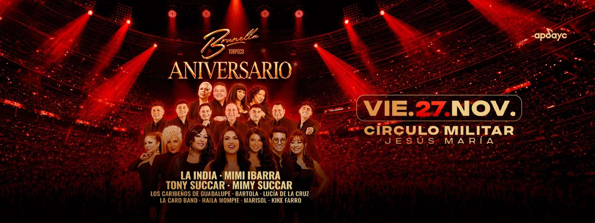 Aniversario Brunella Torpoco